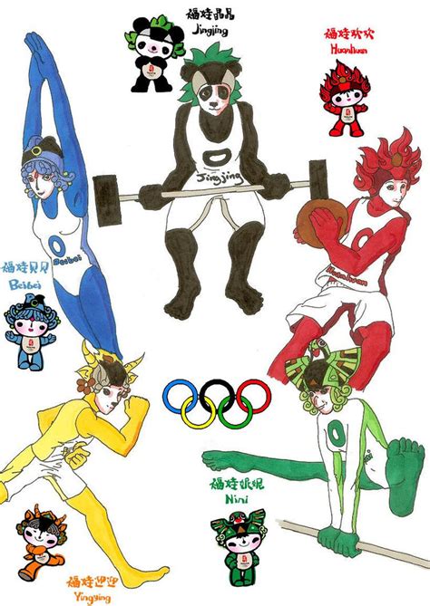 Olympic mascots deviantart